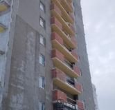 Ход строительства дома 8 в ЖК Зоркий Парк -