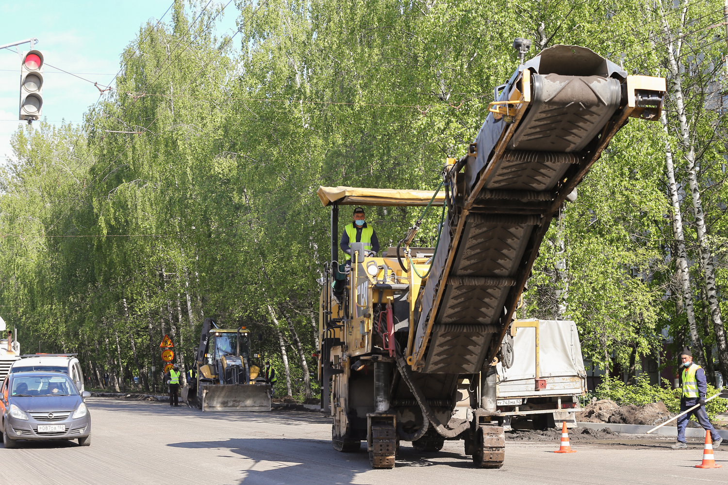 Дороги, примыкающие к строящейся развязке на Циолковского, реконструируют - фото 1