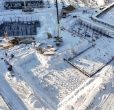 Ход строительства дома 10, корпус 3 в ЖК Остров-сад -