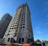 Ход строительства дома литер 2 в ЖК Паруса -