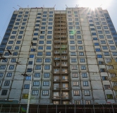 Ход строительства дома 5 в ЖК Нью-йорт -