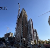 Ход строительства дома 2 в ЖК Грани -