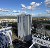 Ход строительства дома литер 13 в ЖК Черника -