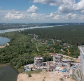 Ход строительства дома 1 в ЖК Страна -