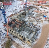 Ход строительства дома 5/1, 1 этап в ЖК Вита-парк -