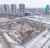 Ход строительства дома 1, 2 этап в Сити-квартал ДАО -
