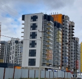 Ход строительства дома 70 в ЖК Радужные дворы -