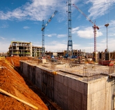 Ход строительства дома 1 в ЖК Город-парк -