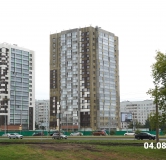 Ход строительства дома 17А-30 в ЖК Вивальди -