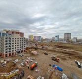 Ход строительства дома 5, секция 3.1, 3.2 в ЖК Красное Яблоко -