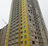 Ход строительства дома литер 2 в ЖК Паруса -