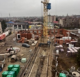 Ход строительства дома № 13, корпус 2 в ЖК Новый город -