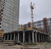 Ход строительства дома № 107, 3 секция в ЖК Боровое -