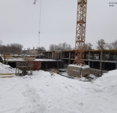 Ход строительства дома 2а в ЖК Ривьера -