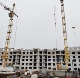 Ход строительства дома 1 в ЖК Мега-6 -