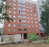 Ход строительства дома 1Б в ЖК Каштан -