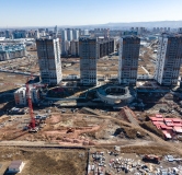 Ход строительства дома 2, 5 этап в ЖК Чижи -