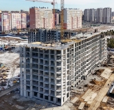 Ход строительства дома 25, корпус 1 в ЖК Хито -