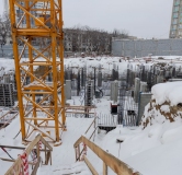 Ход строительства дома 2 в ЖК Азина 16 -