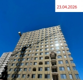 Ход строительства дома секция 5 в ЖК Авиатор -