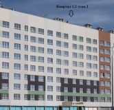 Ход строительства дома № 1.2-2 в ЖК РеФорма Оптимум+ -