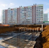 Ход строительства дома 1 в ЖК Калина -