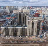 Ход строительства дома № 1 в ЖК Сити-квартал на Взлетной -