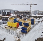 Ход строительства дома 11 в ЖК Плюс Пулковский -