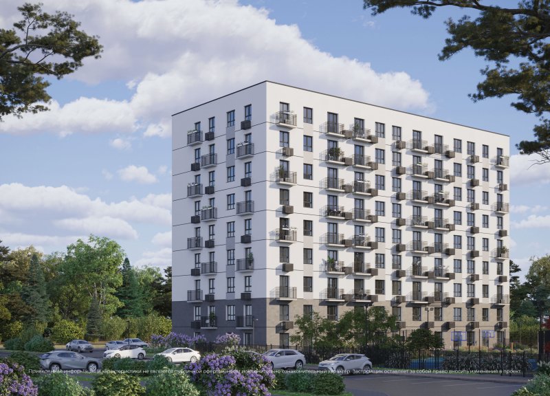 Дом литер 26, 1908 в ЖК Зубово Лайф Гарден (Зубово Life Garden) - фото 1