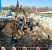 Ход строительства дома 19, секции 4,5 (2 этап) в ЖК Притяжение -