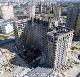 Ход строительства дома № 12, ГП-72.208 в ЖК Прео -