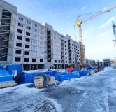 Ход строительства дома № 3 (22-а/3) в ЖК Победа -