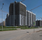 Ход строительства дома 6.3 в ЖК Солнечный -