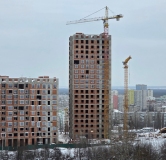 Ход строительства дома литер 15 в ЖК Холмогоры -