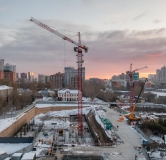 Ход строительства дома 2 в ЖК Страна. Тополёвая -