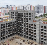 Ход строительства дома № 11 (ГП-3) в ЖК Скандиа.Квартал в Слободе -