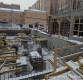 Ход строительства дома 1 в ЖК Гео (GEO) -