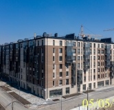 Ход строительства дома 2.1 в ЖК Новоостровский -
